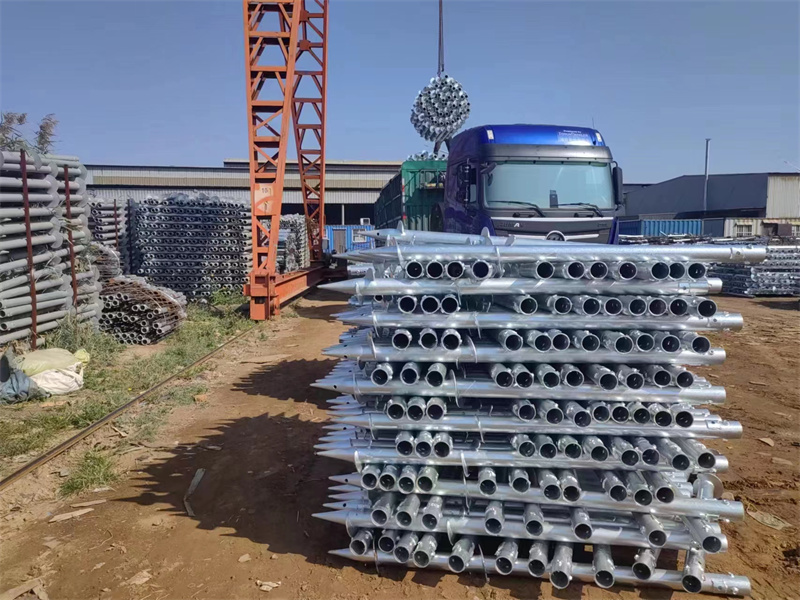 光伏发电螺旋地桩